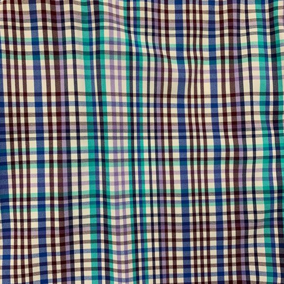 Peter Millar Shirt Mens XL Extra Large Summer Comfort Performance Plaid Nylon - Picture 10 of 13
